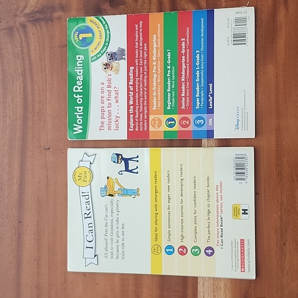 Level 1 Paper Back Reading Book Bundle - Picture 2 of 2